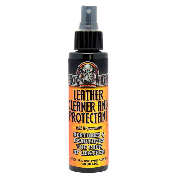 HOG WASH Leather Cleaner & Protectant W/uv Protection 4oz