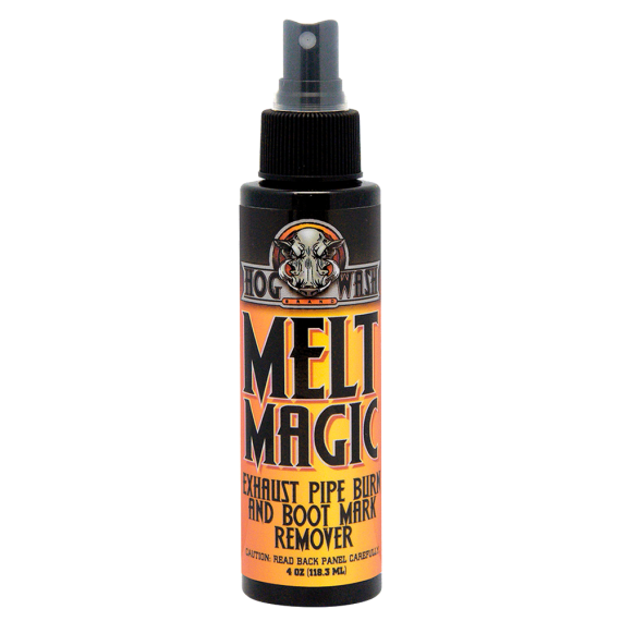 HOG WASH Melt Magic Exhaust Pipe Burn And Boot Mark Remover 4oz