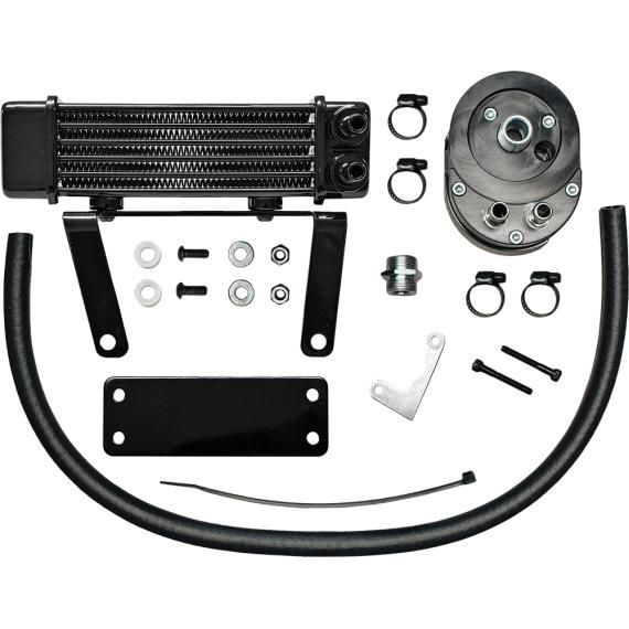 JAGG Lowmount Oil Cooler Black