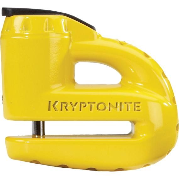 KRYPTONITE Krypto 5-s Disc Lock W/reminder Cable Yellow