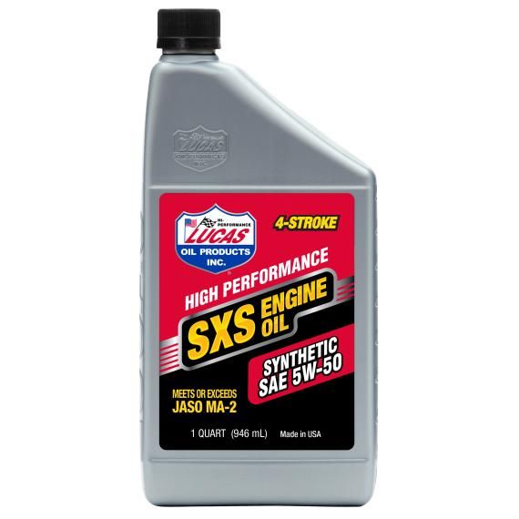 LUCAS Sxs Synthetic Engine Oil 5w50 1 Qt