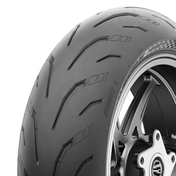 MICHELIN Tire Power 6 Rear 160/60zr17 (69w) Radial Tl