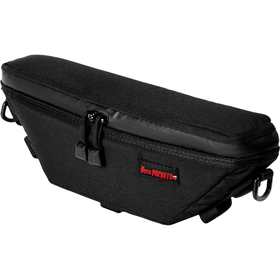 MOTO POCKETS Handlebar Bag Adventure Black 14.5x6x2