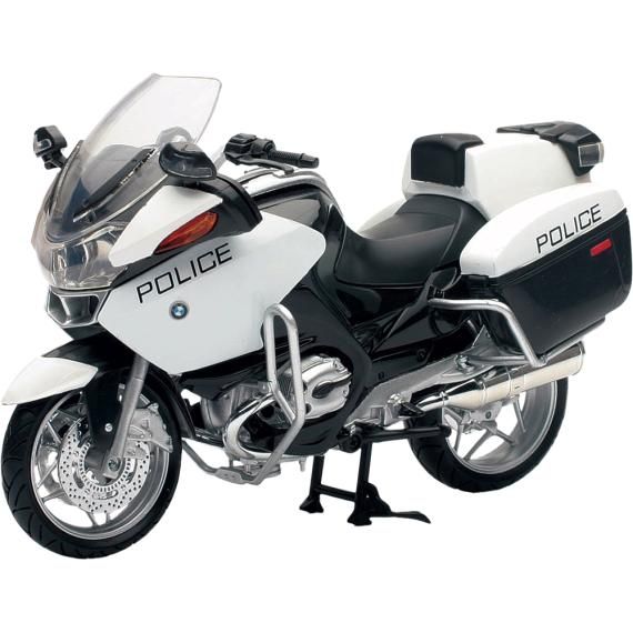 NEW-RAY Replica 1:12 Sport Touring Bmw R1200 Rt-p Police White