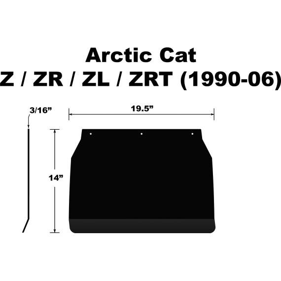 PDP Snowflap  Arctic Cat Zr/zl/zrt