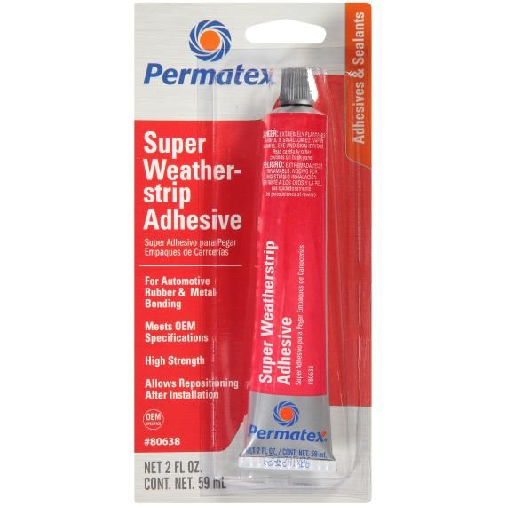 PERMATEX Super Weather Strip Adhesive 2 Oz