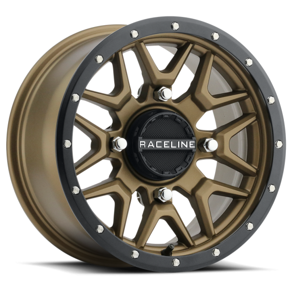 RACELINE Krank Wheel 15x7 4/137 5+2 (+10mm) Blk/bronze