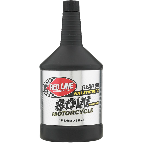 RED LINE Gear Oil W/shockproof 80w 1qt