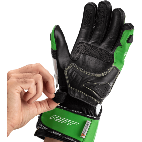 RST Tractech Evo 4 Ce Glove Neon Green/black Sz 10