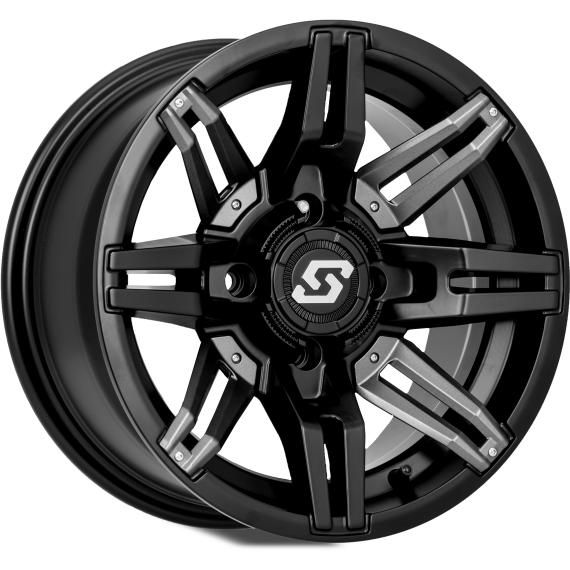 SEDONA Rukus Wheel 14x7 4/110 5+2 (+10mm) Blk/gunmetal