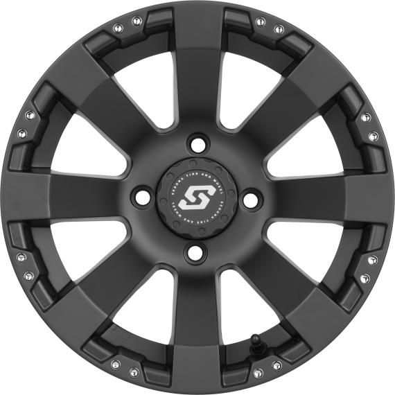 SEDONA Spyder Wheel 12x7 4/110 5+2 (+10mm) Black