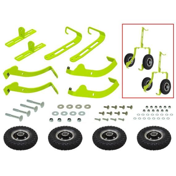 SP1 Ski Protec Dolly Set With Premium Wheels