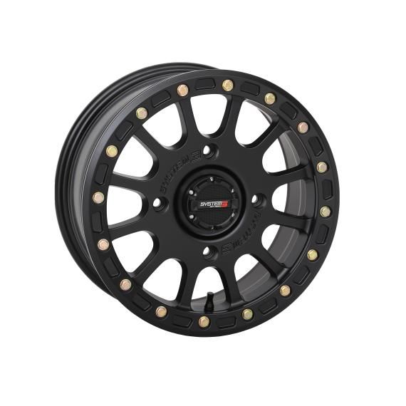 SYSTEM 3 Sb5 Bl Wheel 14x7 5+2 (+38mm) 4/137 Matte Black