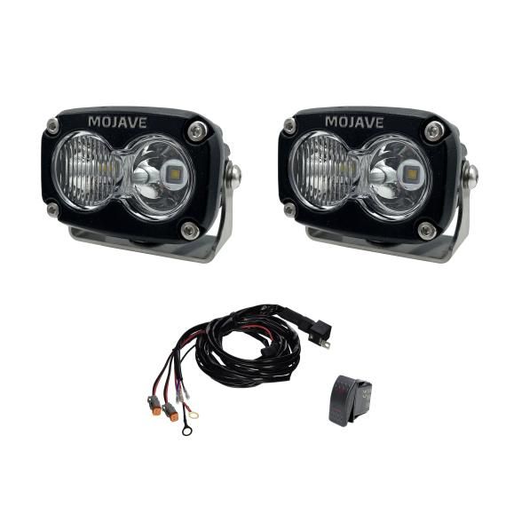 TIGER LIGHTS Dual Tlm2x3 Kit W/ Harness