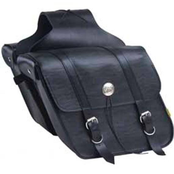 WILLIE & MAX Slant Saddlebag Deluxe 14"x12"x5.5"