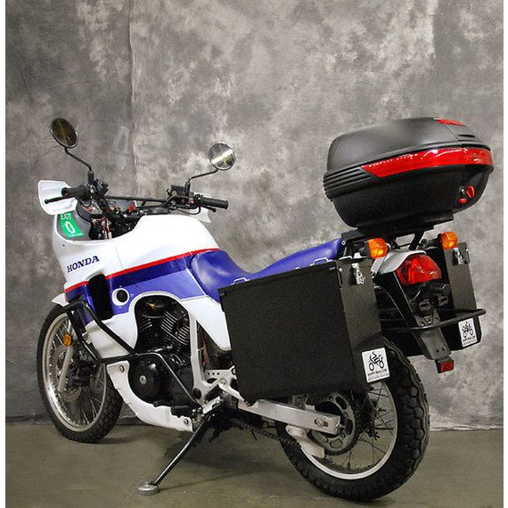 Happy Trails Products Aluminum Pannier Kit TETON Honda Transalp XL600V