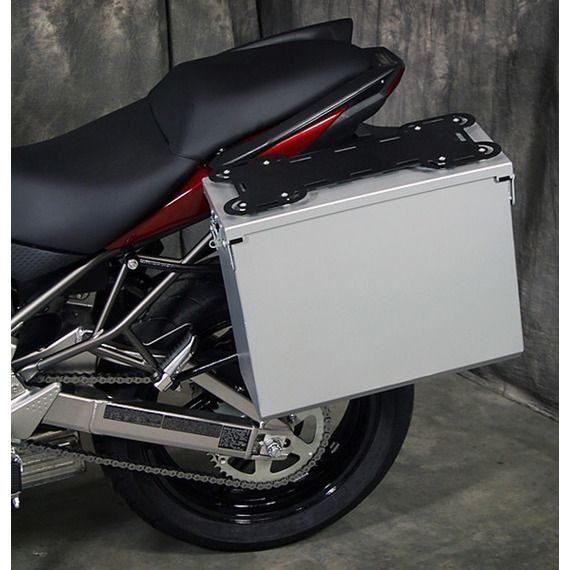 Happy Trails Products Aluminum Pannier Kit TETON Kawasaki Versys 2010-2014