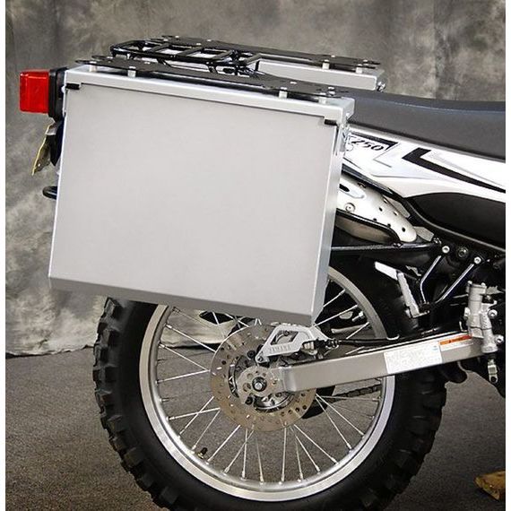 Happy Trails Products Aluminum Pannier Kit TETON Yamaha XT250