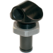 Jetinetics Fitting Bypass - 1/2" - 90 Degree - Black 5086