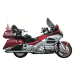 Kuryakyn Saddlebag Swoops - Chrome - Red Lenses