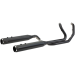 Ss Cycle El Dorado Dual Exhaust System - Black - Black Thruster 550-0700C