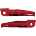 Competition Werkes Footpegs - Red - Kawasaki 1GPK-R