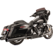 Ss Cycle El Dorado Dual Exhaust System - Black - Black Thruster 550-0700C