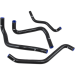 Samco Sport Radiator Hose Kit - Black - Honda HON-89BLK