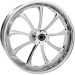 Rc Components Revolt Rear Wheel - Single Disc/ABS - Chrome - 18"x5.50" 18550-9210A-124