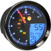 Koso North America Multi Function Speedometer/Tachometer - HD-04 - Black BA051211