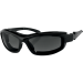 Bobster Road Hog II Convertible Sunglasses - Gloss Black - Interchangeable Lens