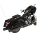 Ss Cycle El Dorado Dual Exhaust System - Black - Black Thruster 550-0679B