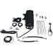 Ultracool Side Mount Oil Cooler Kit - Gloss Black - Sportster SMSP-2G