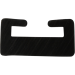 Garland Black Replacement Slide - Graphite - Profile 01 - Length 55.375" - Ski-Doo 01-5538-1-01-12