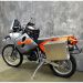 Happy Trails Products Aluminum Pannier Kit TETON - KTM 640 Adventure R 2000+