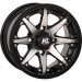 High Lifter Wheel - HL10 - Rear - Gloss Black w/Machined - 12x7 - 4/110 - 2+5 (-47 mm) 12HL10-1111