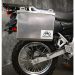 Happy Trails Products Aluminum Pannier Kit IMNAHA Kawasaki KLR650A '87-'07