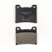 BRAKING Brake Pad Set Semi-metallic