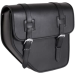 CUSTOMACCES Ibiza Saddlebag Black Left W/base