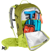 DEUTER Freeride 30 Citrus/moss 30l