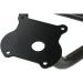 DEVIANT RACE PARTS Rear Bumper Black Pol