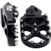 FLO MOTORSPORTS Pro Series Foot Pegs Black Suz