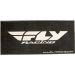 FLY RACING Floor Rug Black/white 73"x33"