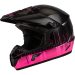 GMAX Youth Mx-46y Frequency Offroad Helmet Black/pink Yl