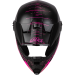 GMAX Youth Mx-46y Frequency Offroad Helmet Black/pink Yl