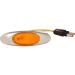 GROTE Micronova Oval Led Amber W/chrome Bezel