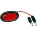 GROTE Micronova Oval Led Red W/grommet