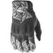 HIGHWAY 21 Women's Vixen Gloves Black/white Lace Md