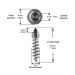 IGRIP 1"-25mm Standard Screw Studs Qty 150