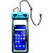 KWIK TEK Phone Case 4"w X 8"l Electric Blue